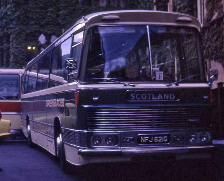 Greenslades AEC Reliance Duple Northern NFJ621G